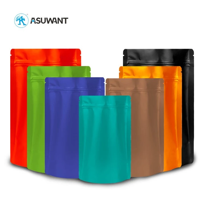 Beg Pembungkusan Makanan Ziplock Plastik Aluminium Foil Metalik 3.5 Matte Glossy