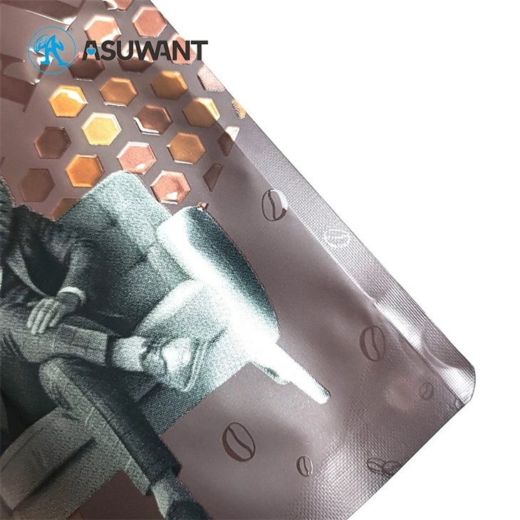Custom Digital Print Packaging Bag Varnish Braille Variable QR Emboss Food Safe Flexible Packaging Bags No Plate Mold Cost high quality