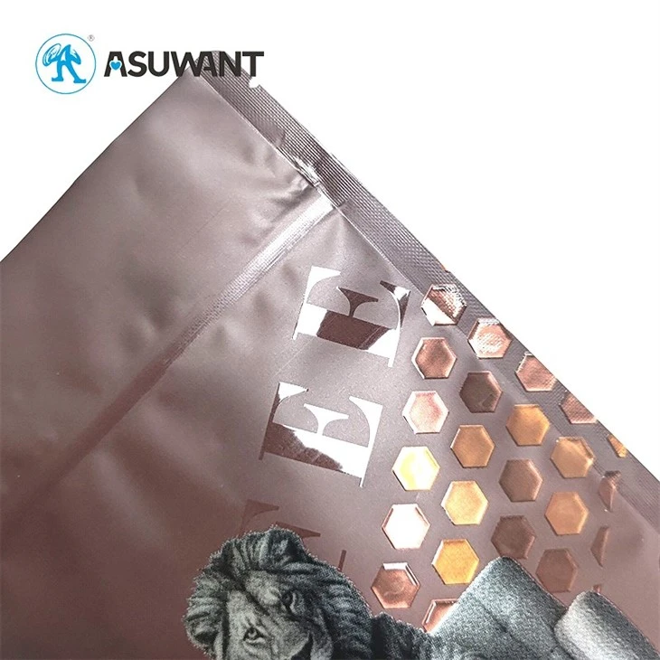 Custom Digital Print Packaging Bag Varnish Braille Variable QR Emboss Food Safe Flexible Packaging Bags No Plate Mold Cost manufacturers